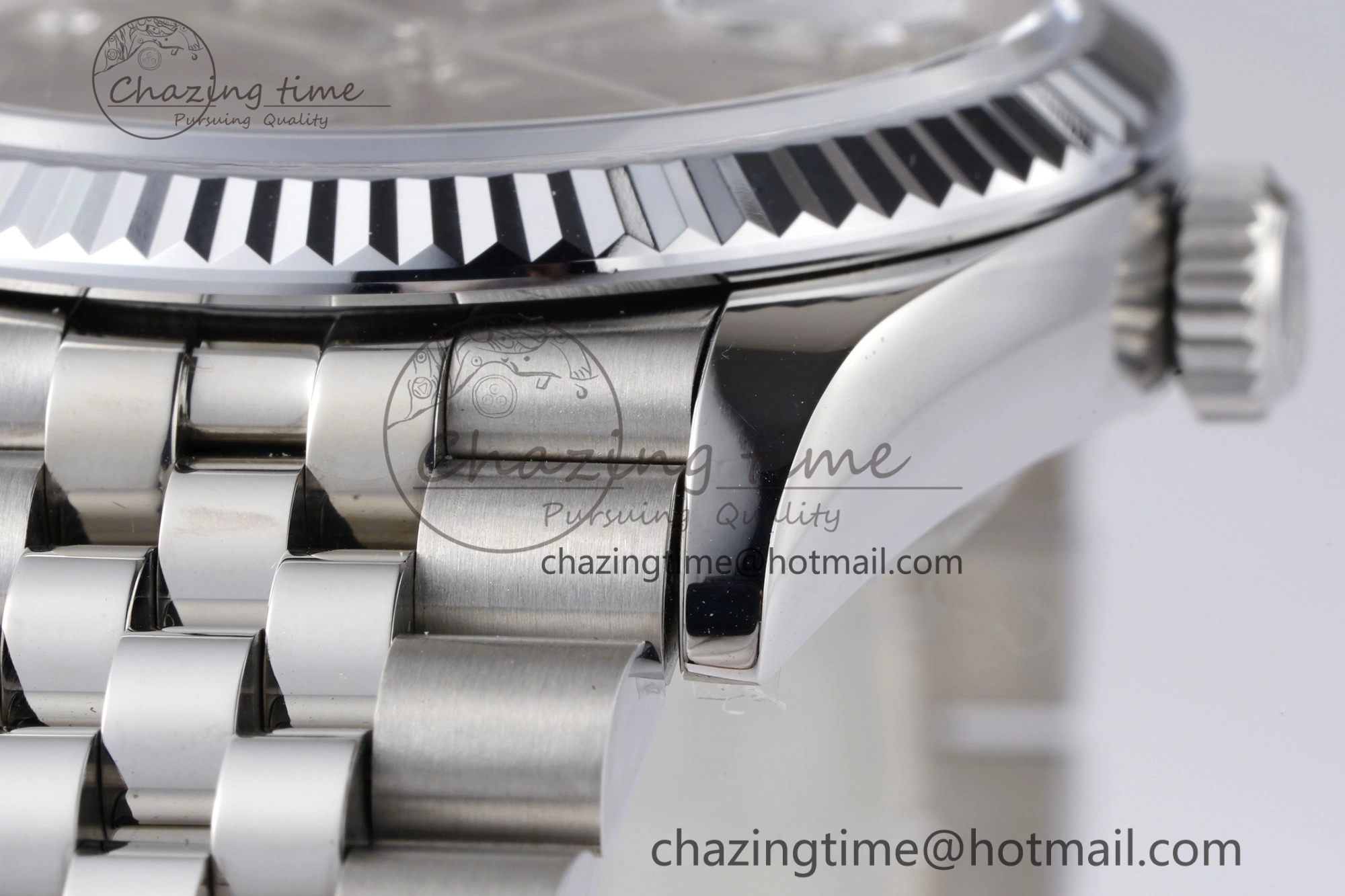 DateJust 36 SS 126234 JDF 904L Steel Black Dial Stick Markers on Jubilee Bracelet V SmartChoice 1747