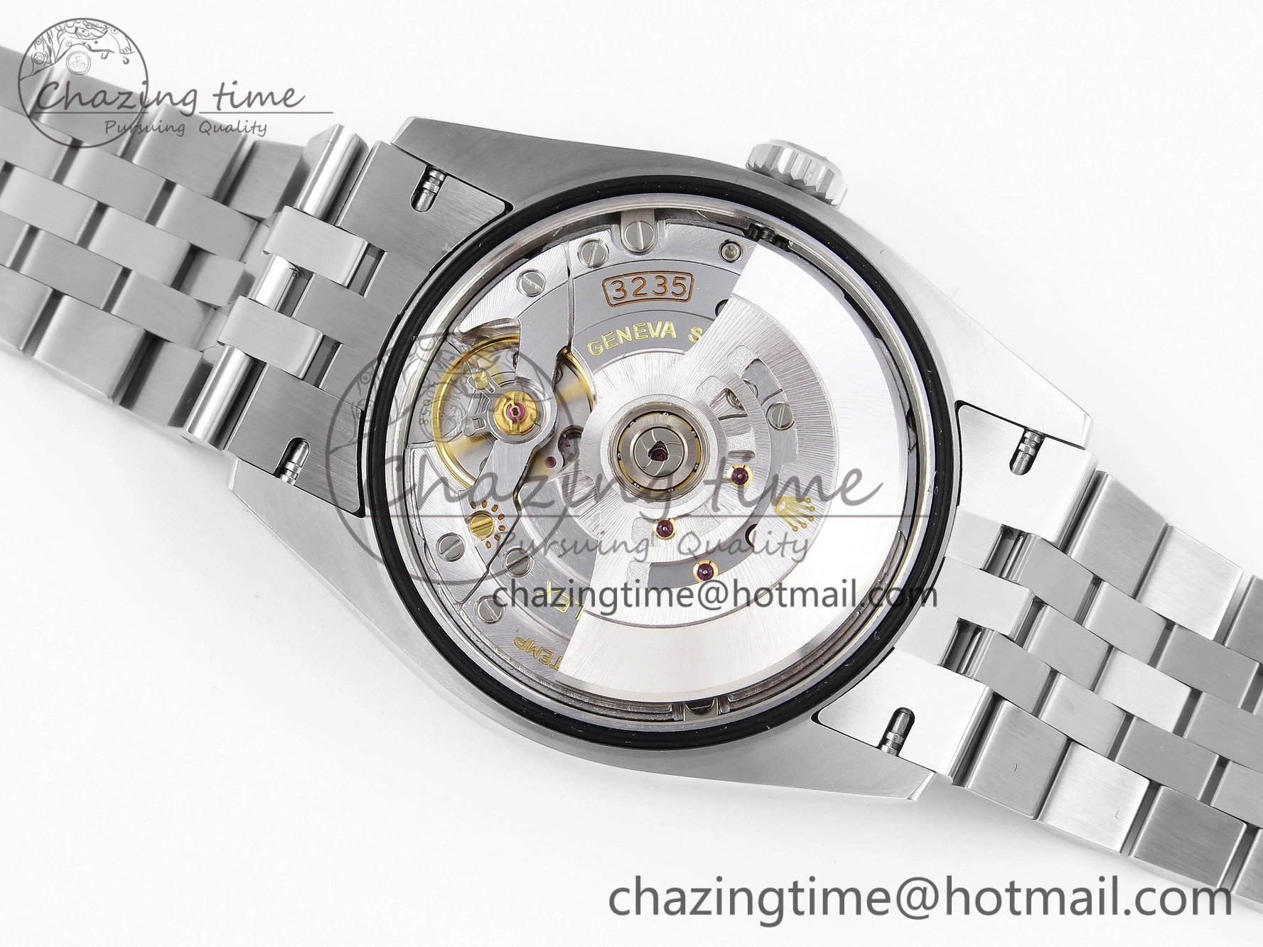 WellDesigned DateJust 36 SS 126234 VSF 1:1 Best Edition 904L Steel Blue Textured Diamonds Dial on Jubilee Bracelet VS 1895