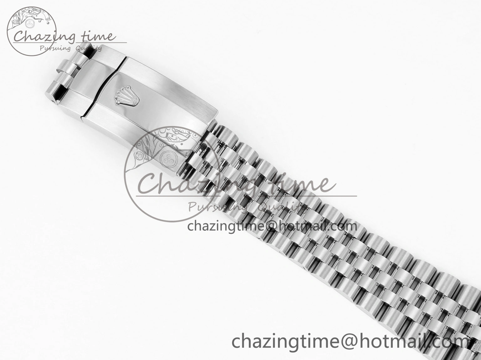 WellDesigned DateJust 36 SS 126234 VSF 1:1 Best Edition 904L Steel Blue Textured Diamonds Dial on Jubilee Bracelet VS 1895