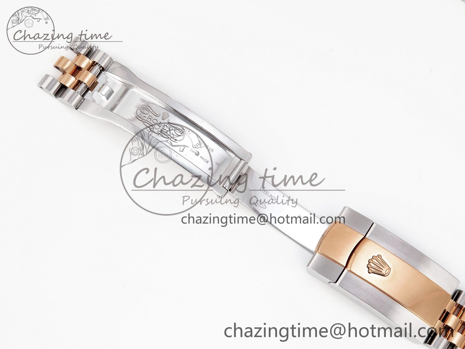 DateJust 36 SS 126281rbr VSF 1:1 Best Edition 904L Steel RG Roman Dial on Jubilee Bracelet VS Supportive 1377