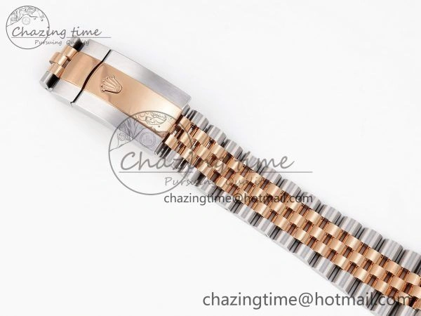 AllSeason DateJust 36 SS 126281rbr VSF 1:1 Best Edition 904L Steel Silver Textured Dial on Jubilee Bracelet VS 1376