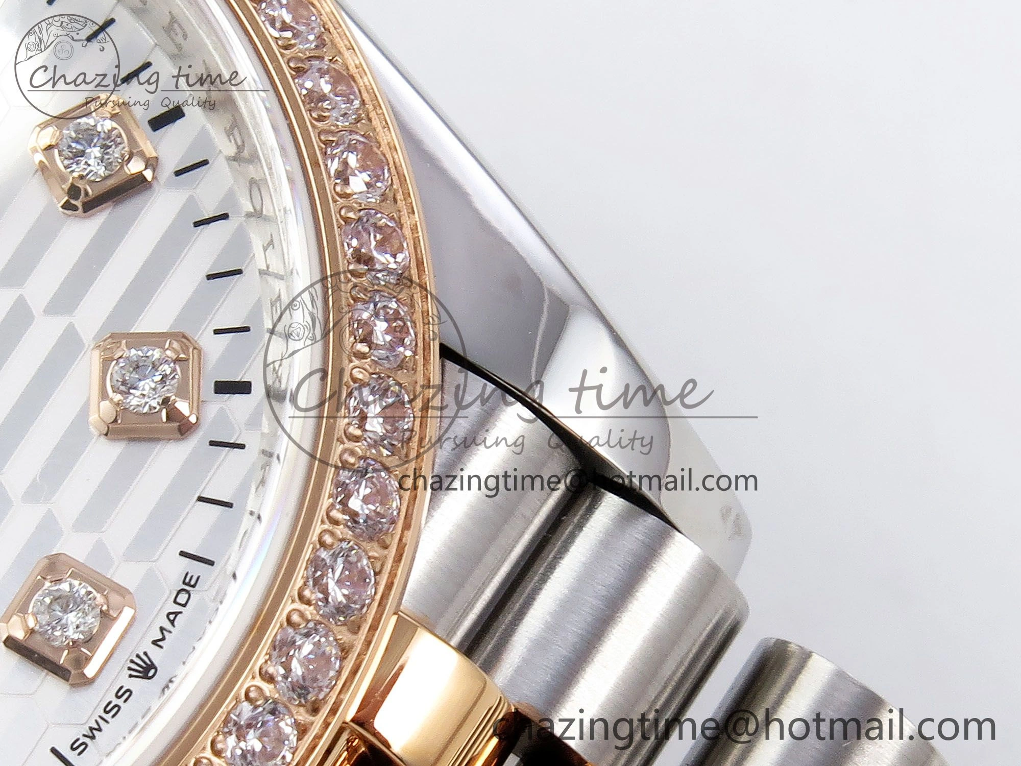 AllSeason DateJust 36 SS 126281rbr VSF 1:1 Best Edition 904L Steel Silver Textured Dial on Jubilee Bracelet VS 1376