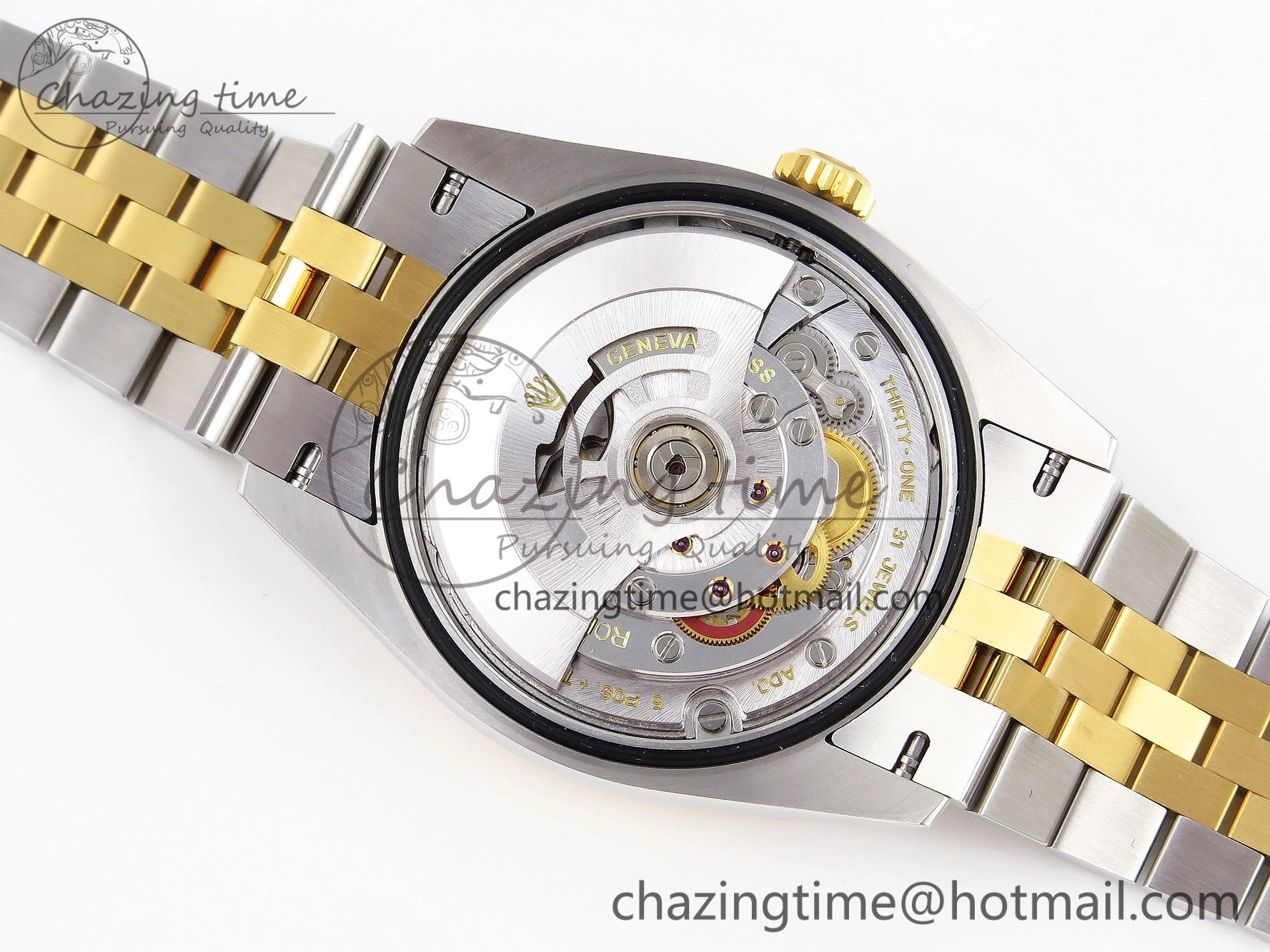 DateJust 36 SS 126283rbr VSF 1:1 Best Edition 904L Steel YG Textured Dial on Jubilee Bracelet VS OdorResistant 1378