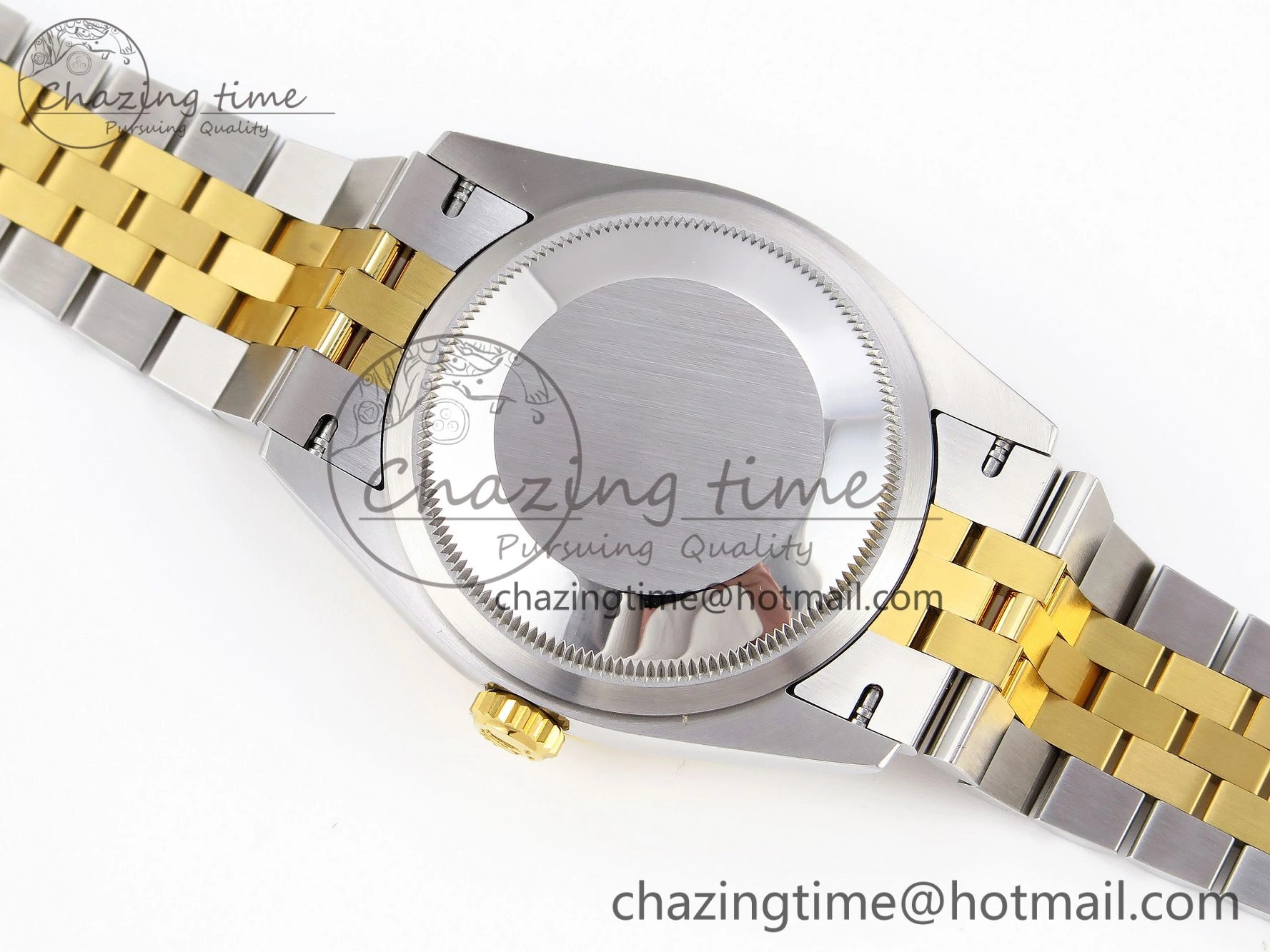 DateJust 36 SS 126283rbr VSF 1:1 Best Edition 904L Steel YG Textured Diamonds Dial on Jubilee Bracelet VS Packable 1379