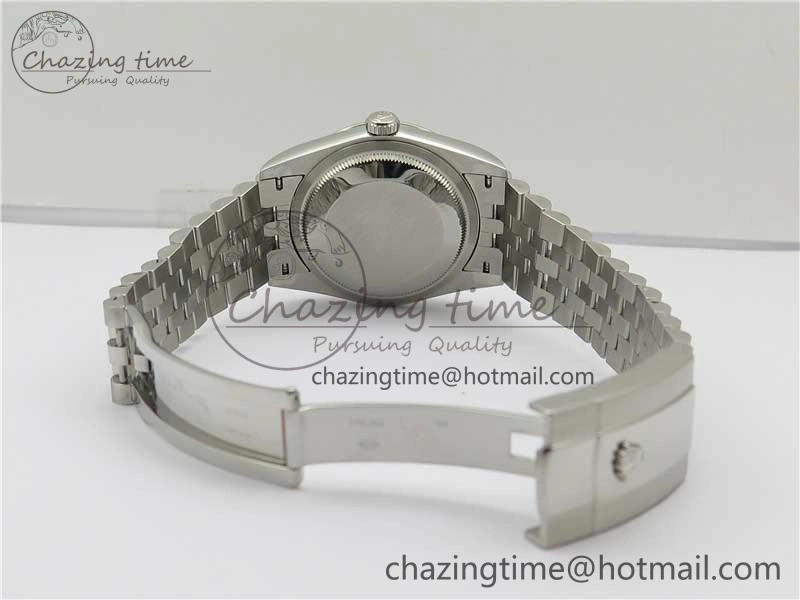 DateJust 36 SS 126284 BP Maker 1:1 Best Edition Gray Roman Dial on Jubilee Bracelet GoodFit 10284