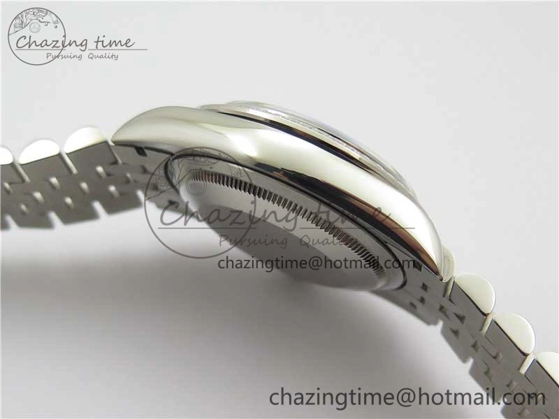 DateJust 36 SS 126284 BP Maker 1:1 Best Edition Gray Roman Dial on Jubilee Bracelet GoodFit 10284