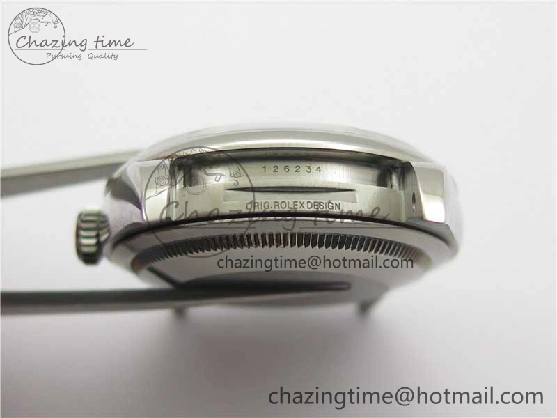 DateJust 36 SS 126284 BP Maker 1:1 Best Edition Gray Roman Dial on Jubilee Bracelet GoodFit 10284
