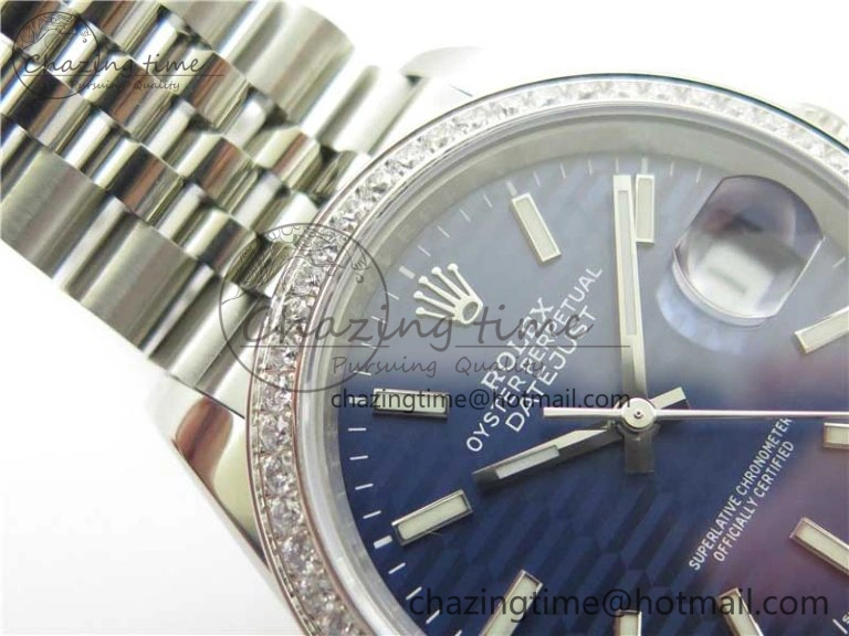 Sophisticated DateJust 36 SS 126284 BP Maker 1:1 Best Edition New Blue Dial on Jubilee Bracelet 2523
