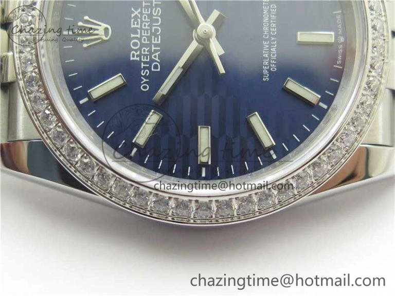 Sophisticated DateJust 36 SS 126284 BP Maker 1:1 Best Edition New Blue Dial on Jubilee Bracelet 2523