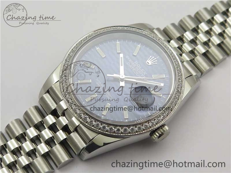 Sophisticated DateJust 36 SS 126284 BP Maker 1:1 Best Edition New Blue Dial on Jubilee Bracelet 2523