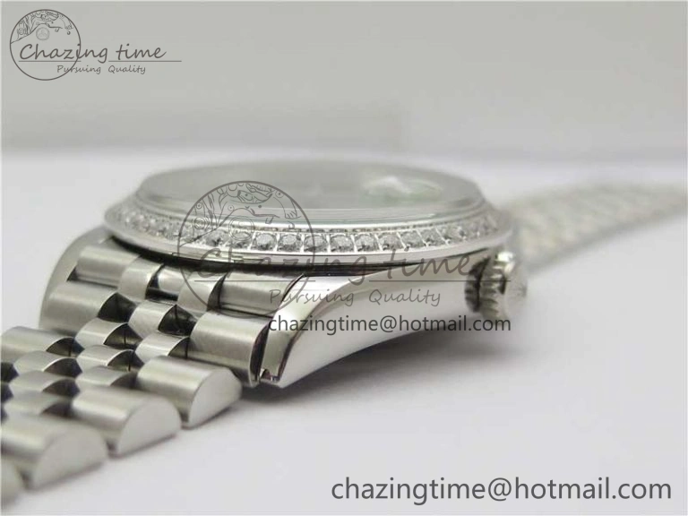 DateJust 36 SS 126284 BP Maker 1:1 Best Edition New Green Dial on Jubilee Bracelet Elegant 2522