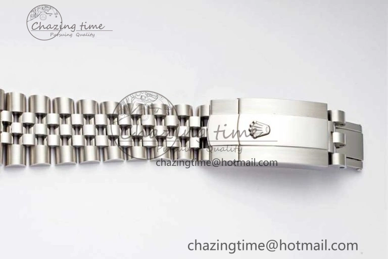 DateJust 36 SS DIWF 1:1 Best Edition 904L Steel Black Stick Dial on Jubilee Bracelet SA StreetReady 2323