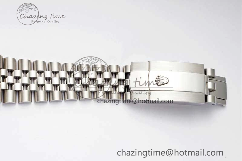 DateJust 36 SS DIWF 1:1 Best Edition 904L Steel Black Stick Dial on Jubilee Bracelet SA StreetReady 2323