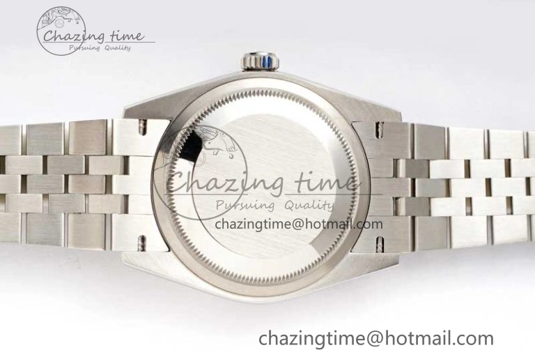 DateJust 36 SS DIWF 1:1 Best Edition 904L Steel Black Stick Dial on Jubilee Bracelet SA StreetReady 2323