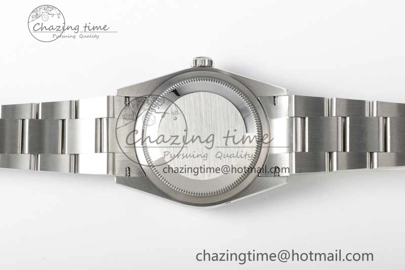 DateJust 36 SS DIWF 1:1 Best Edition 904L Steel Black Stick Dial on Oyster Bracelet SA Trendsetting 2322