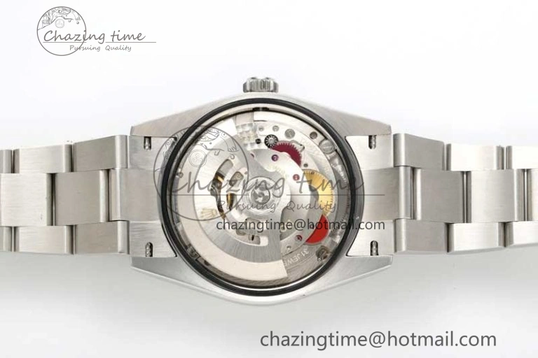 DateJust 36 SS DIWF 1:1 Best Edition 904L Steel Black Stick Dial on Oyster Bracelet SA Trendsetting 2322