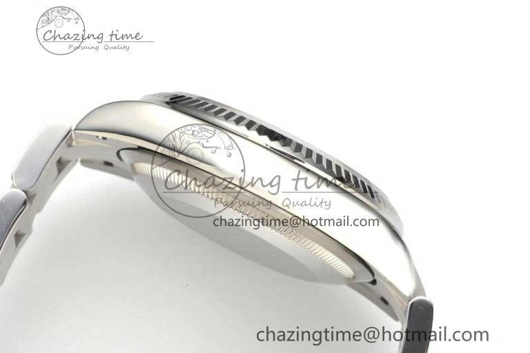 DateJust 36 SS DIWF 1:1 Best Edition 904L Steel Black Stick Dial on Oyster Bracelet SA Trendsetting 2322