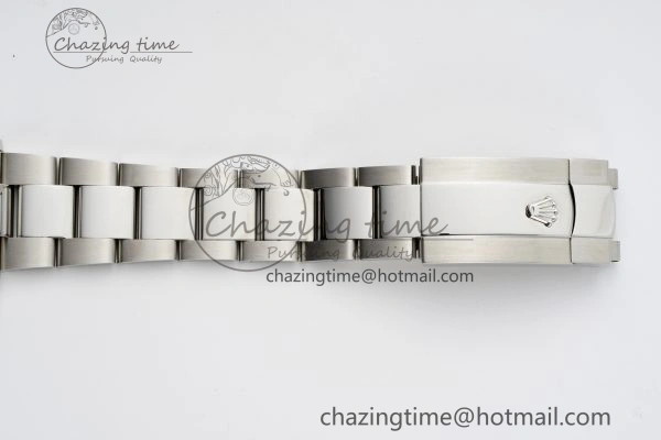 UrbanChic DateJust 36 SS JDF 904L Steel Blue Textured Dial on Oyster Bracelet VR3235 V 2234