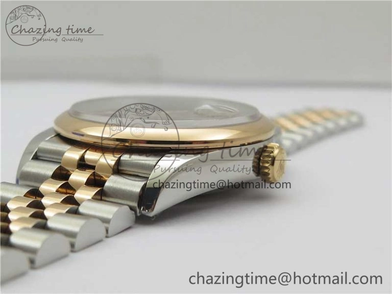 DateJust 36 SS RG 126201 BP Maker 1:1 Best Edition Gray Roman Dial on Jubilee Bracelet TravelReady 2507