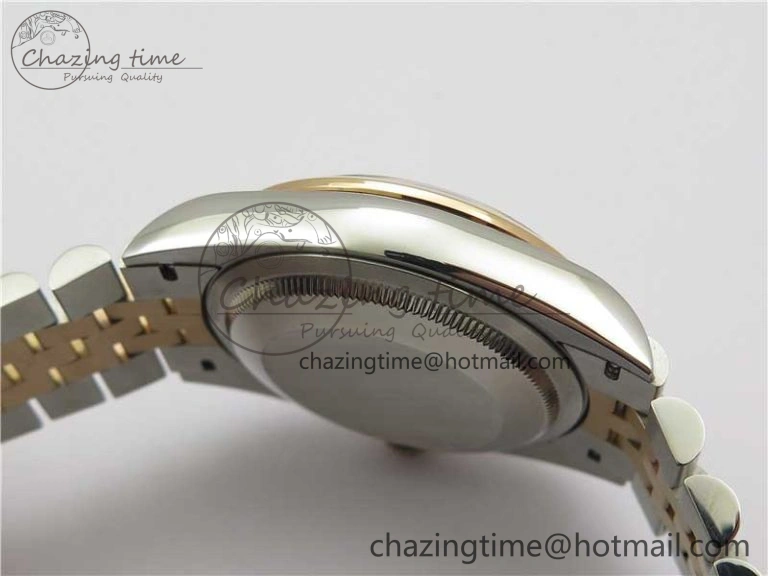DateJust 36 SS RG 126201 BP Maker 1:1 Best Edition Gray Roman Dial on Jubilee Bracelet TravelReady 2507