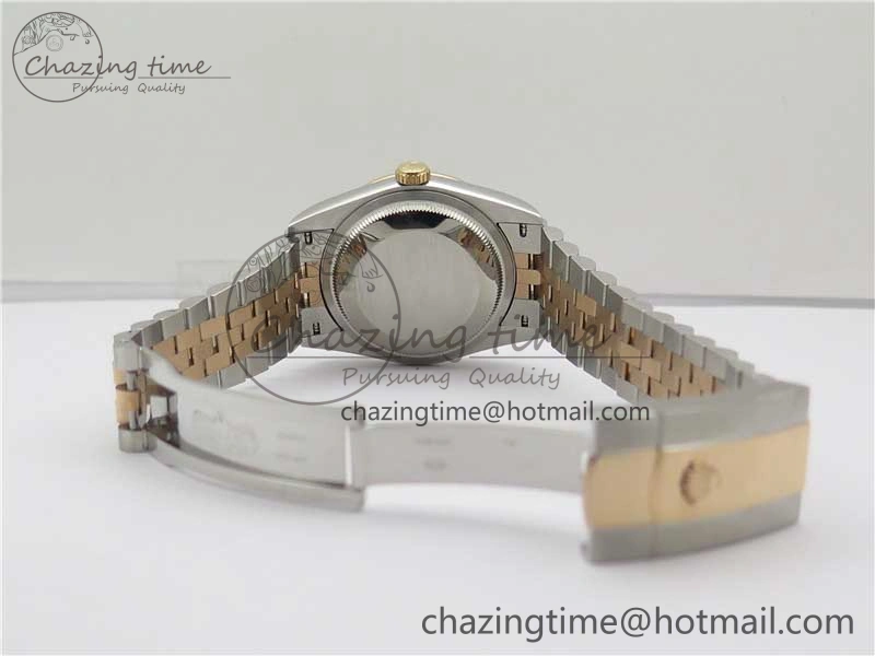 DateJust 36 SS RG 126201 BP Maker 1:1 Best Edition Gray Roman Dial on Jubilee Bracelet TravelReady 2507