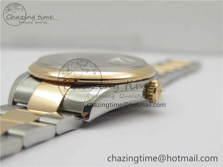 Soft DateJust 36 SS RG 126201 BP Maker 1:1 Best Edition Gray Roman Dial on Oyster Bracelet 10281