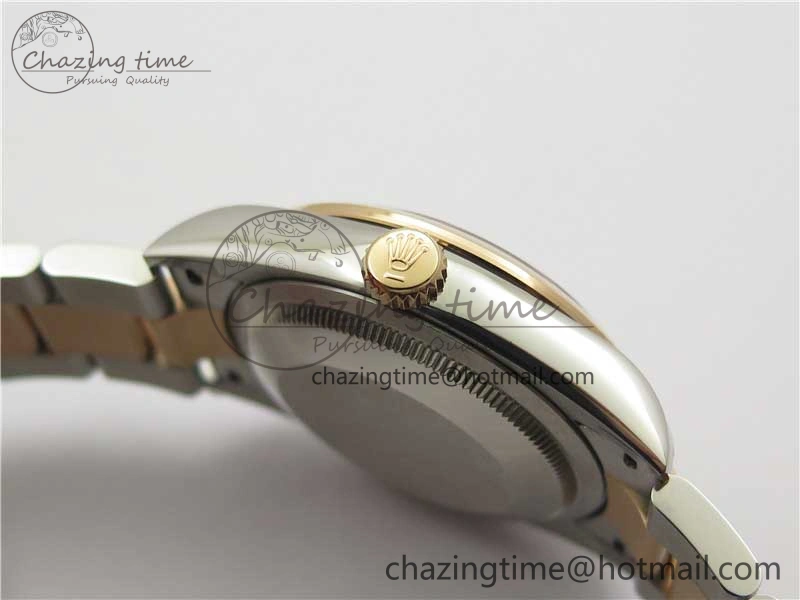 Soft DateJust 36 SS RG 126201 BP Maker 1:1 Best Edition Gray Roman Dial on Oyster Bracelet 10281