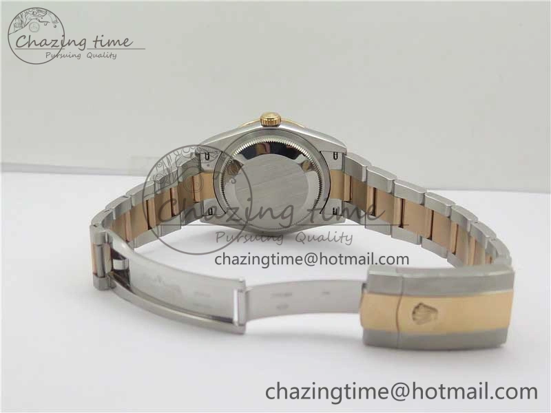 Soft DateJust 36 SS RG 126201 BP Maker 1:1 Best Edition Gray Roman Dial on Oyster Bracelet 10281