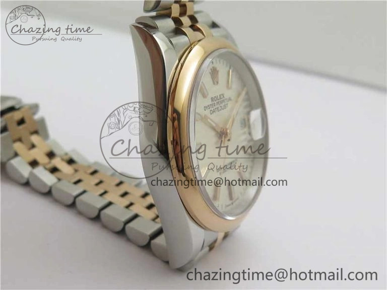 SmartChoice DateJust 36 SS RG 126201 BP Maker 1:1 Best Edition Silver Dial on Jubilee Bracelet 2506