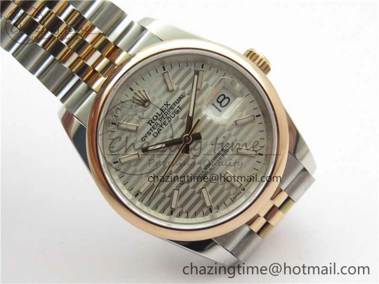 SmartChoice DateJust 36 SS RG 126201 BP Maker 1:1 Best Edition Silver Dial on Jubilee Bracelet 2506