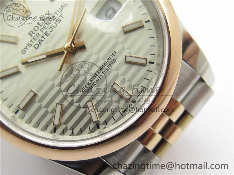 SmartChoice DateJust 36 SS RG 126201 BP Maker 1:1 Best Edition Silver Dial on Jubilee Bracelet 2506