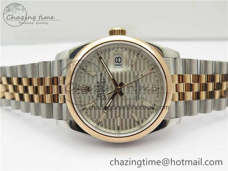 SmartChoice DateJust 36 SS RG 126201 BP Maker 1:1 Best Edition Silver Dial on Jubilee Bracelet 2506