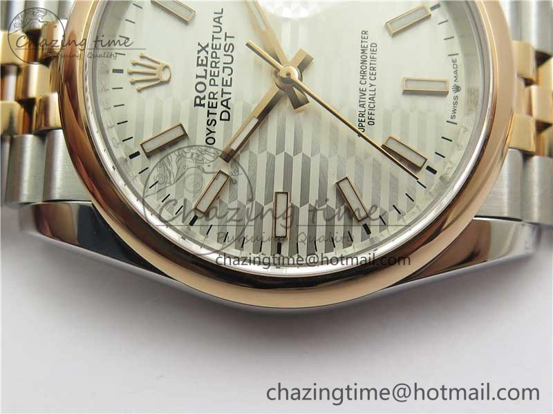 SmartChoice DateJust 36 SS RG 126201 BP Maker 1:1 Best Edition Silver Dial on Jubilee Bracelet 2506