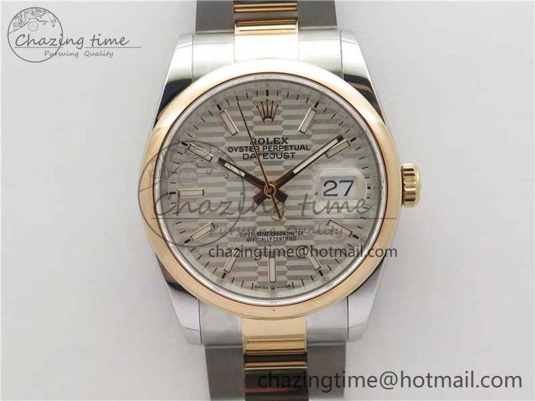 DateJust 36 SS RG 126201 BP Maker 1:1 Best Edition Silver Dial on Oyster Bracelet Supportive 2514