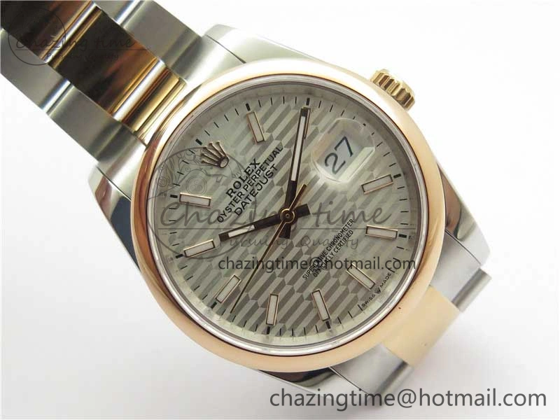 DateJust 36 SS RG 126201 BP Maker 1:1 Best Edition Silver Dial on Oyster Bracelet Supportive 2514