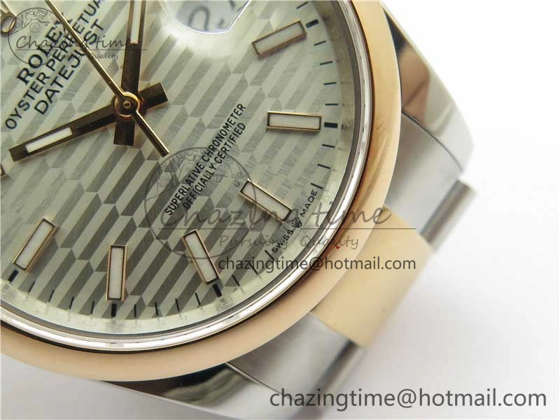 DateJust 36 SS RG 126201 BP Maker 1:1 Best Edition Silver Dial on Oyster Bracelet Supportive 2514