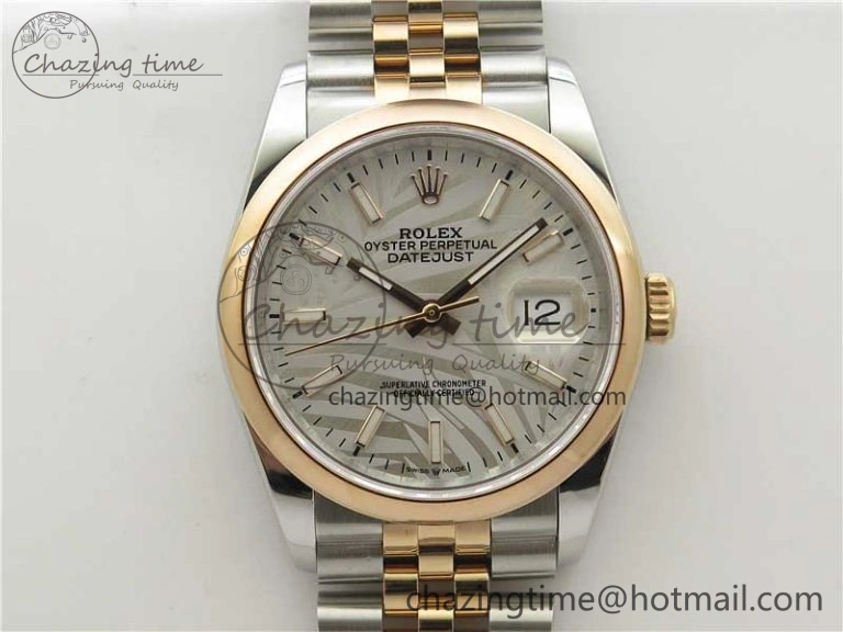 DateJust 36 SS RG 126201 BP Maker 1:1 Best Edition Silver Gray Dial on Jubilee Bracelet SportInspired 2504