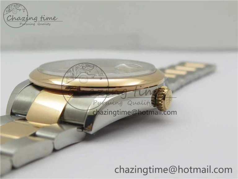 Sleek DateJust 36 SS RG 126201 BP Maker 1:1 Best Edition Silver Gray Dial on Oyster Bracelet 2512