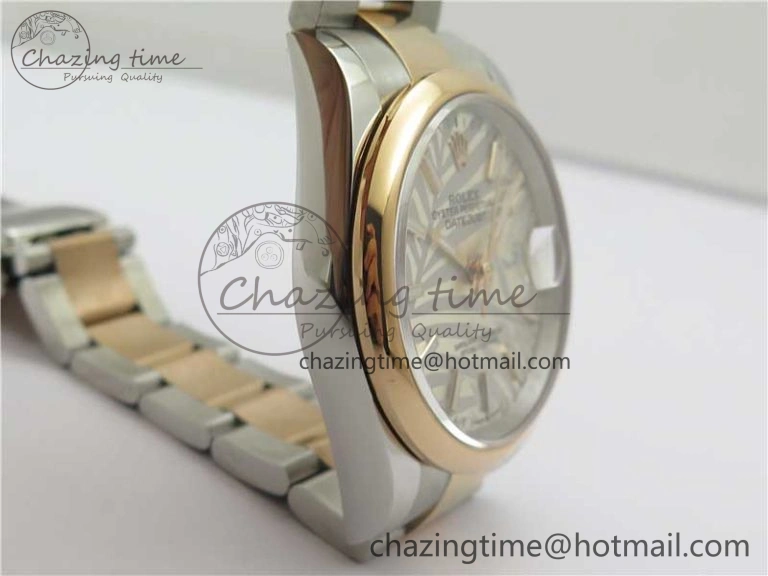 Sleek DateJust 36 SS RG 126201 BP Maker 1:1 Best Edition Silver Gray Dial on Oyster Bracelet 2512