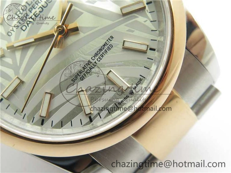 Sleek DateJust 36 SS RG 126201 BP Maker 1:1 Best Edition Silver Gray Dial on Oyster Bracelet 2512