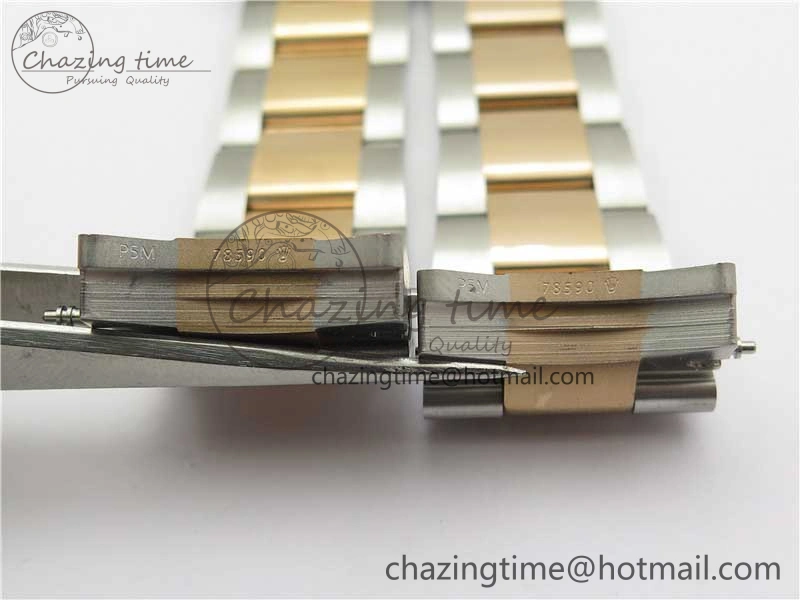 Lightweight DateJust 36 SS RG 126231 BP Maker 1:1 Best Edition Gray Roman Dial on Oyster Bracelet 2513