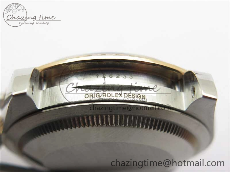 Lightweight DateJust 36 SS RG 126231 BP Maker 1:1 Best Edition Gray Roman Dial on Oyster Bracelet 2513