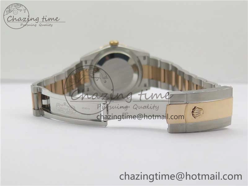 Lightweight DateJust 36 SS RG 126231 BP Maker 1:1 Best Edition Gray Roman Dial on Oyster Bracelet 2513