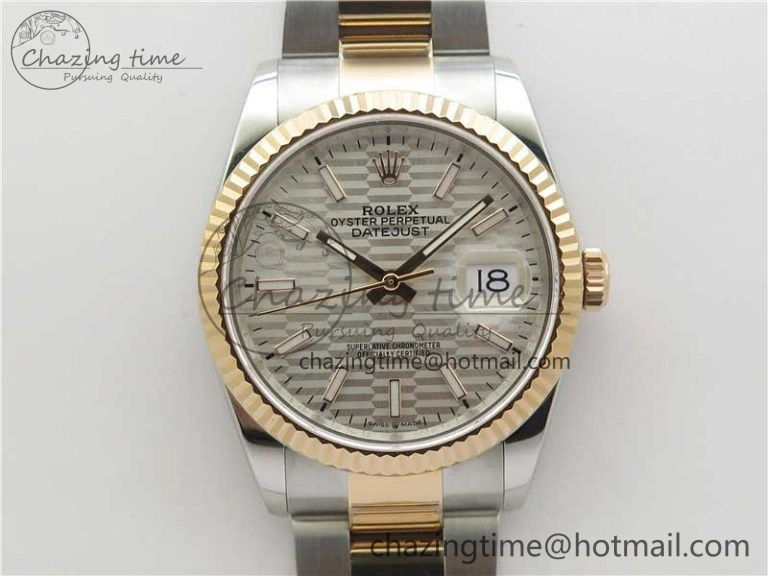 DateJust 36 SS RG 126231 BP Maker 1:1 Best Edition Silver Dial on Oyster Bracelet Contemporary 2511