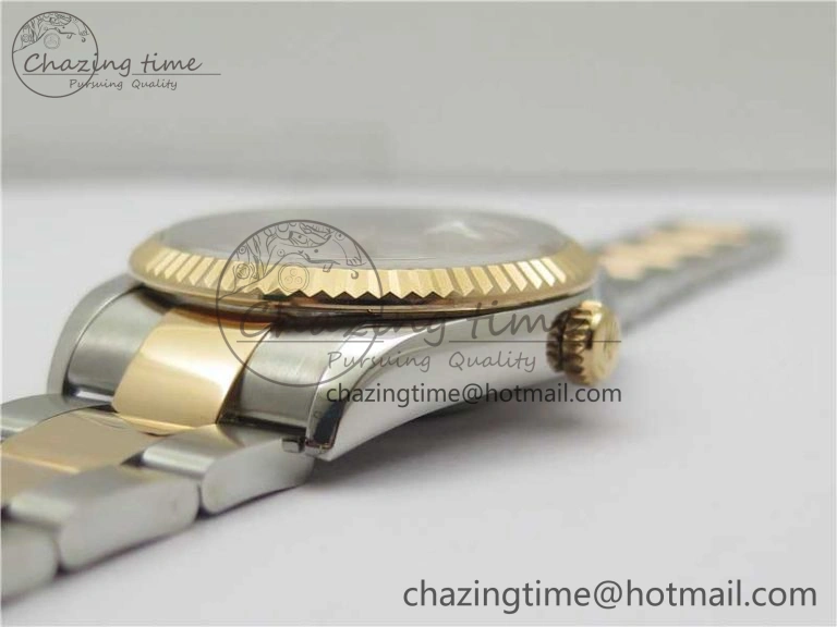 Neat DateJust 36 SS RG 126231 BP Maker 1:1 Best Edition Silver Gray Dial on Oyster Bracelet 2509