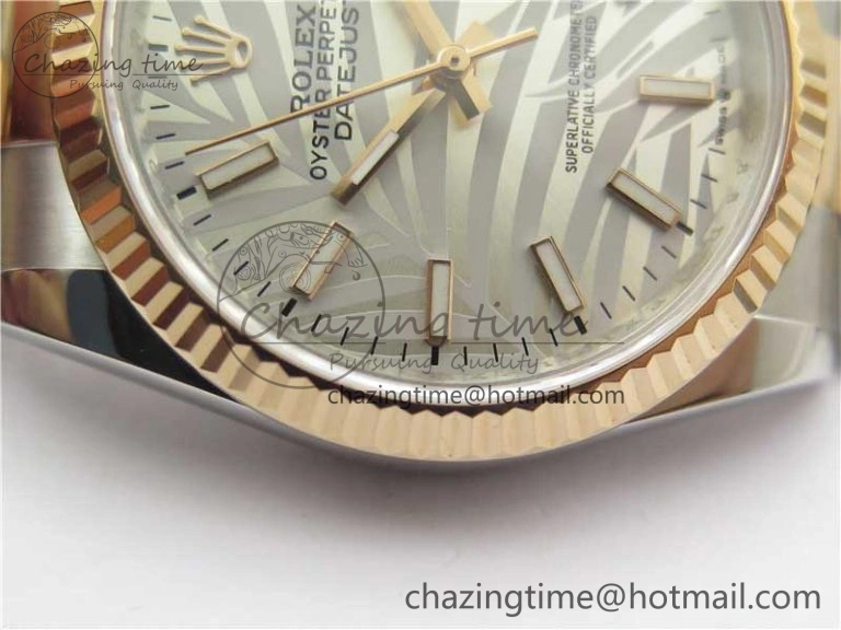 Neat DateJust 36 SS RG 126231 BP Maker 1:1 Best Edition Silver Gray Dial on Oyster Bracelet 2509