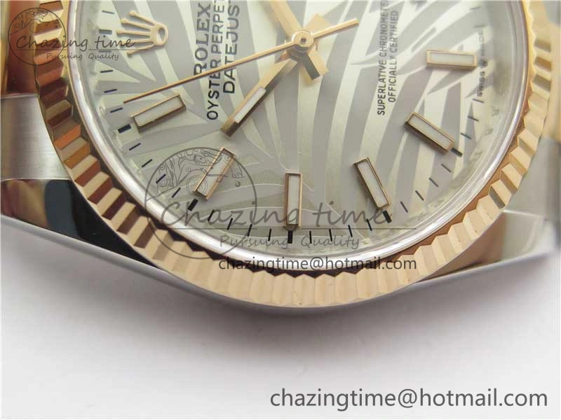 Neat DateJust 36 SS RG 126231 BP Maker 1:1 Best Edition Silver Gray Dial on Oyster Bracelet 2509