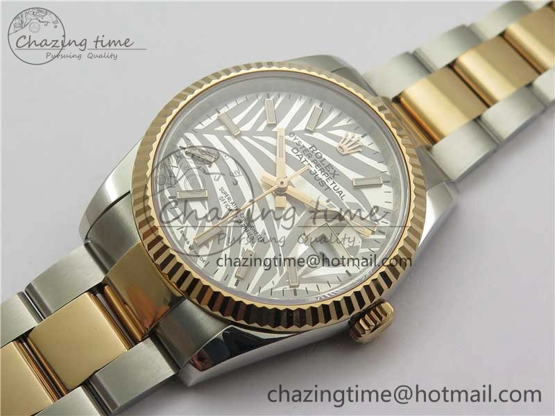 Neat DateJust 36 SS RG 126231 BP Maker 1:1 Best Edition Silver Gray Dial on Oyster Bracelet 2509