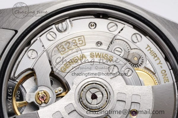 FlexibleFit DateJust 36 SS RG 126231 JDF RG Plated 904L Steel Brown Dial Diamonds Markers on Jubilee Bracelet V 1749