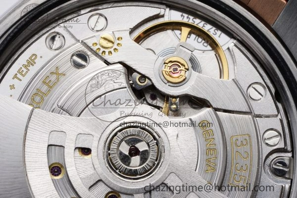 DateJust 36 SS RG 126231 JDF RG Plated 904L Steel RG Dial Stick Markers on Jubilee Bracelet V Upgraded 1750